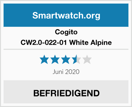 Cogito CW2.0-022-01 White Alpine Test