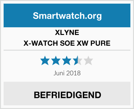 XLYNE X-WATCH SOE XW PURE Test