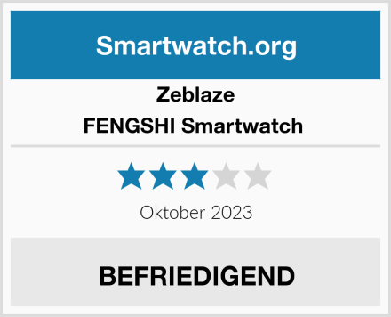 Zeblaze FENGSHI Smartwatch  Test
