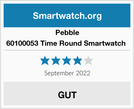 Pebble 60100053 Time Round Smartwatch  Test