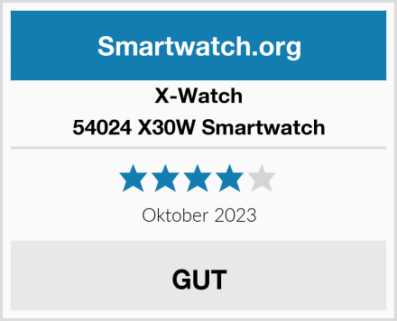 X-Watch 54024 X30W Smartwatch Test
