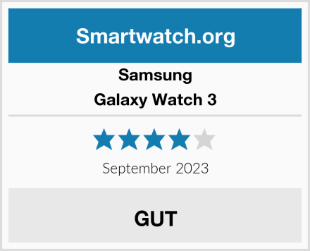 Samsung Galaxy Watch 3 Test