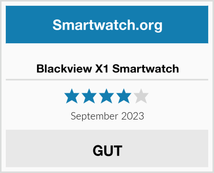  Blackview X1 Smartwatch Test