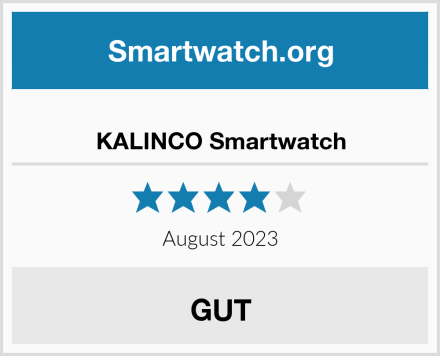  KALINCO Smartwatch Test