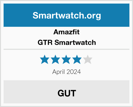 Amazfit GTR Smartwatch Test