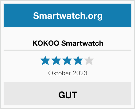  KOKOO Smartwatch Test
