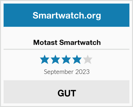  Motast Smartwatch Test