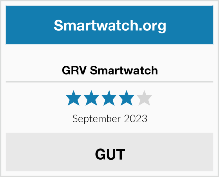  GRV Smartwatch Test