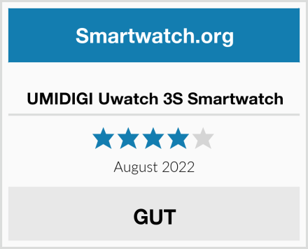  UMIDIGI Uwatch 3S Smartwatch Test