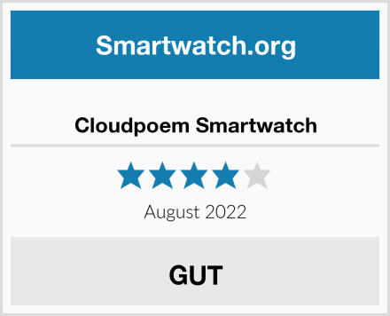  Cloudpoem Smartwatch Test