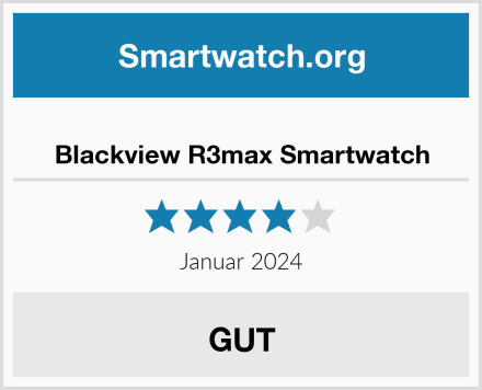  Blackview R3max Smartwatch Test