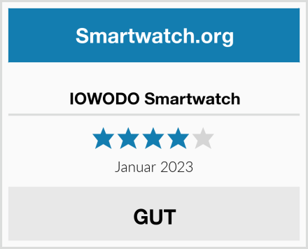  IOWODO Smartwatch Test