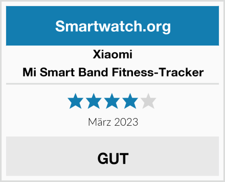 Xiaomi Mi Smart Band Fitness-Tracker Test