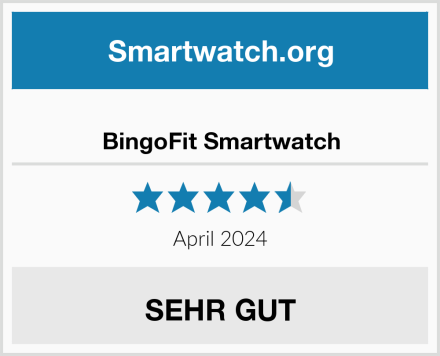 BingoFit Smartwatch Test