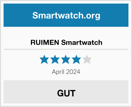  RUIMEN Smartwatch Test